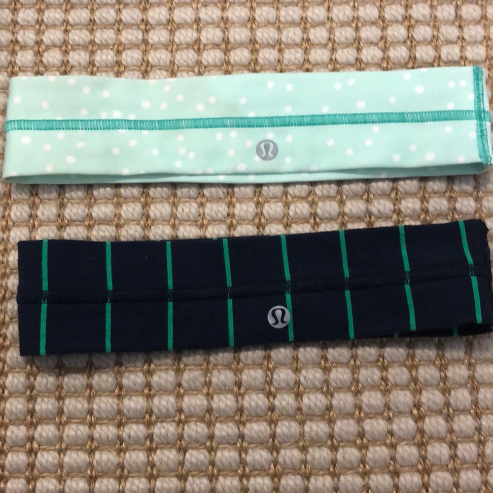 Two lululemon headbands